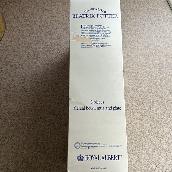 Vintage Royal Albert 1986 Beatrix Potter children’s 3 piece set - Picture 4 of 16